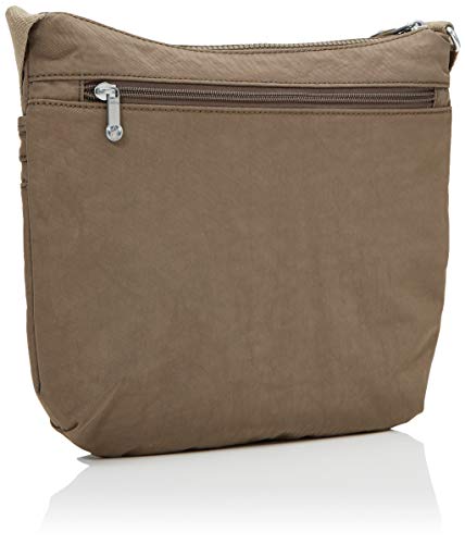 Kipling ARTO, Bolso bandolera para Mujer, Marrón (True Beige), 29x26x4 cm
