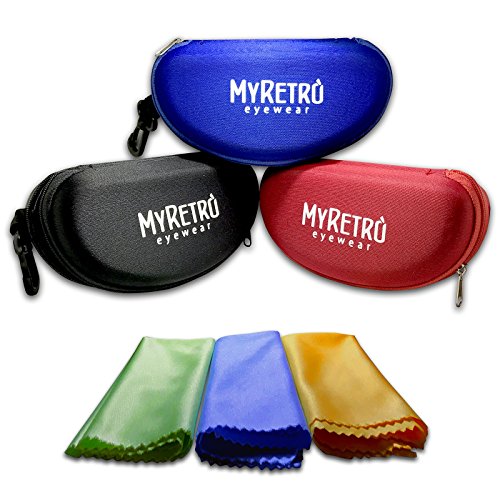 KISS Gafas de sol MyRetro PREMIUM mod. CONCORDE - hombre mujer REDONDO reflejado vintage STRAVAGANTITI - NEGRO/Negro