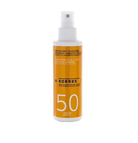 Korres Crema Solar De Emulsión De Yogur (SPF 50)