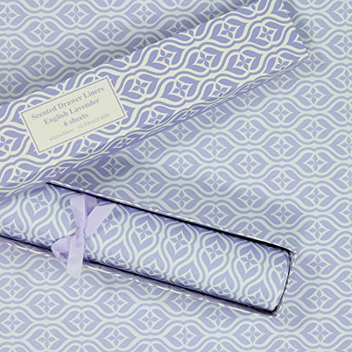 LA BELLEFÉE - Papeles Perfumados para Cajones de Fragancia de Lavanda para Armario Gabinete Regalos para Sus Amigos Familiares Novios Cumpleaños Fiestas Bautismos
