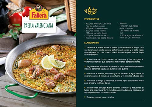 La Fallera Arroz Especial para Paella de Origen Valencia 1 Kg