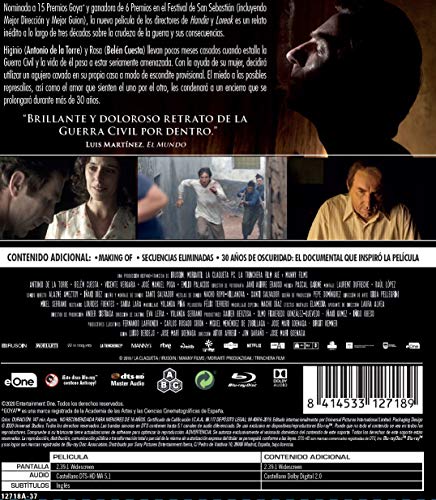 La trinchera infinita (BD) [Blu-ray]