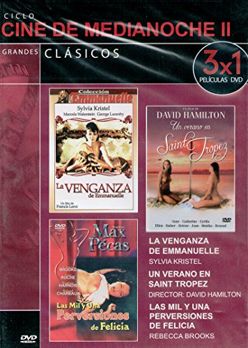 La venganza de Emmanuelle / Un verano en Saint Tropez / Las mil y una perversiones de Felicia