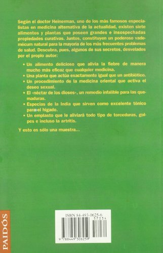 Las 7 supermedicinas de la naturaleza: Los 7 ingredientes esenciales para una salud óptima (Cuerpo y Salud)