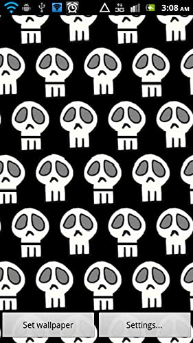 Laughing Skulls DEMO Live Wallpaper
