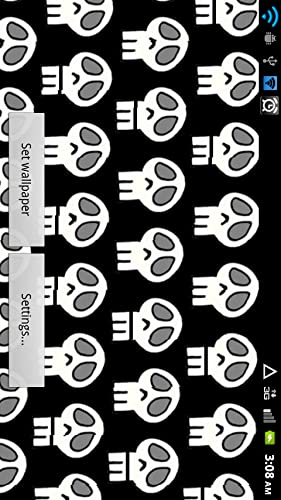 Laughing Skulls DEMO Live Wallpaper