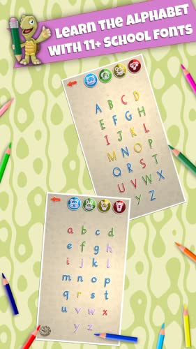 LetraKid – Abecedario para niños. Trazos para aprender escribir letras ABC & 123. Juegos educativos 3+ años