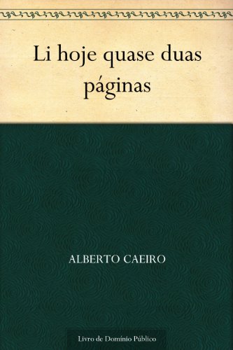 Li hoje quase duas páginas (Portuguese Edition)