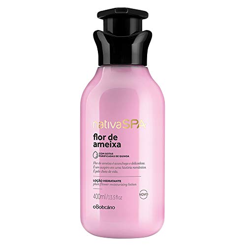 LOCIÓN HIDRATANTE CORPORAL FLOR DE CIRUELA - NATIVA SPA - O BOTICARIO - BOUTIQUEB