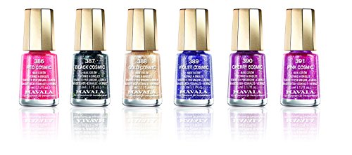 Mavala Mini Nail Polish Black Cosmic 5ml