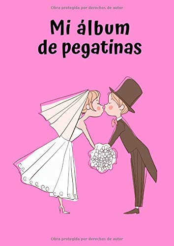 Mi álbum de pegatinas: Boda 2 | 30 Páginas | en Blanco | Sin Papel de Silicona | Idea de Regalo
