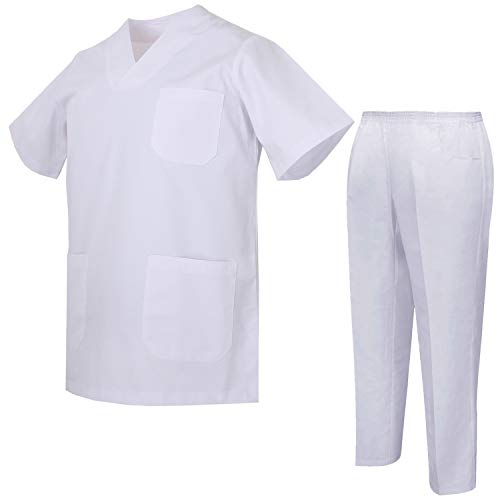 MISEMIYA - Pijams Sanitarios Unisex Uniformes Sanitarios Uniformes Médicos 817-8312 - S, Casaca Sanitarios 817-13 Lila