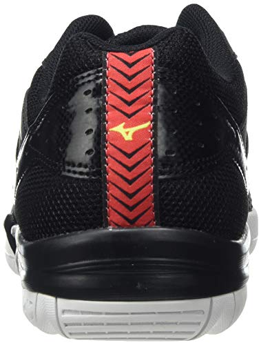Mizuno Cyclone Speed 2, Zapatillas de vóleibol Unisex Adulto, Negro/Blanco/Azul Diva, 44 EU