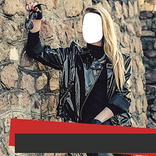 Montaje de la foto de la chaqueta de las mujeres