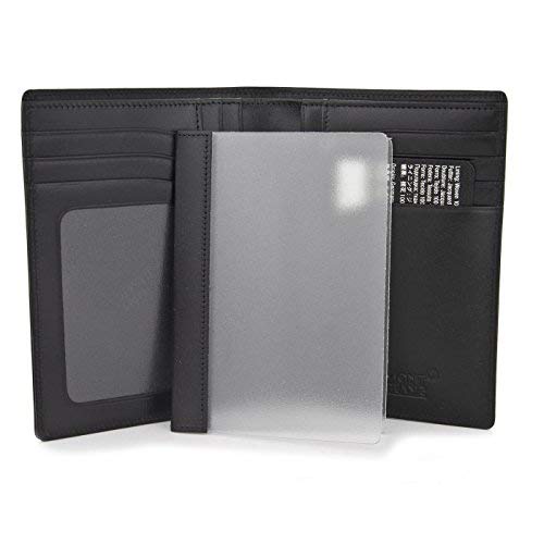 Montblanc Meisterstück Classic Tarjetero, 13 cm, Negro (Schwarz)