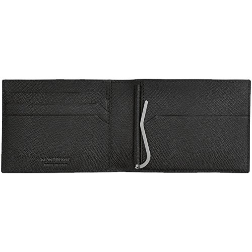 Montblanc Montblanc Sartorial Tarjetero, 12 cm, Negro (Schwarz)
