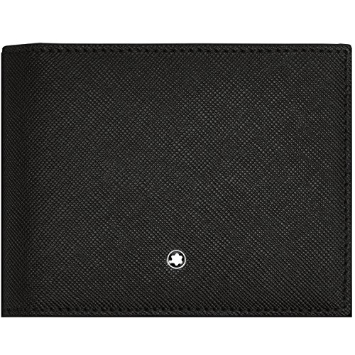 Montblanc Montblanc Sartorial Tarjetero, 12 cm, Negro (Schwarz)