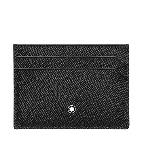 Montblanc Sartorial Tarjetero, 10 cm, Negro (Schwarz)