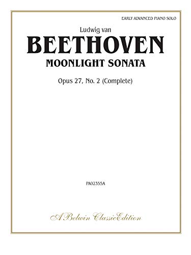 Moonlight Sonata, Op. 27, No. 2 (Complete) (A Belwin Classic Edition)
