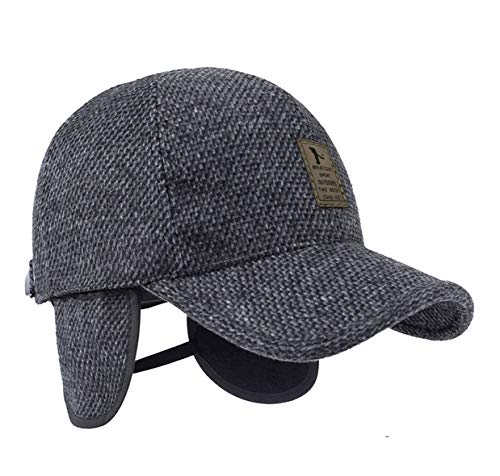 MRACSIY Gorra de béisbol Unisex Gorras de béisbol Negro 56-60cm