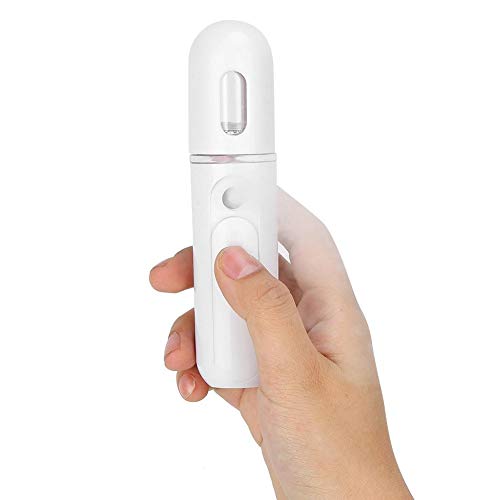 Nanominio de 30 ml, rociador facial, espray frío, hidratante fuerte y profundo, para el cuidado de la piel, maquillaje, extensiones de pestañas, recargable por USB