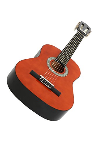 Navarra NV13 - Guitarra clásica, Miel, 3/4