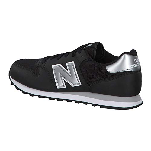 New Balance 500 Core, Zapatillas para Hombre, Negro Black Silver Black Silver, 42 EU