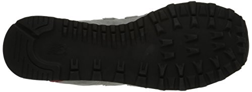 New Balance Nbml574Mon - Zapatillas de deporte para hombre, color gris (grey/red), talla 40.5