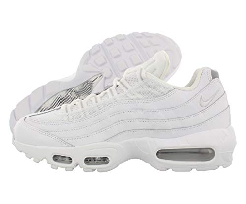 Nike Air MAX 95 Essential, Zapatillas de Running Unisex Adulto, Blanco (White/White/Pure Platinum/Reflect Silver/Black 100), 40 EU