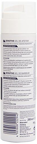 Nivea - Men Sensitive Shaving Gel, 200 ml