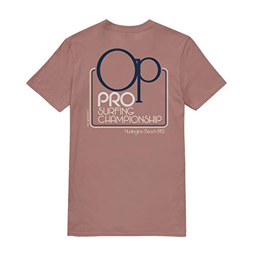Ocean Pacific Surf Championship tee Camiseta, Marrón (Terracotta TER), Small para Hombre