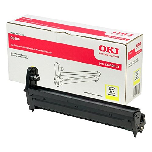 OKI 43449013 - Tambor Laser, Amarillo, 1 Unidad
