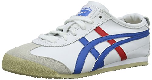 Onitsuka Tiger Mexico 66, Zapatillas Unisex, Blanco (White/Blue 146), 42 EU
