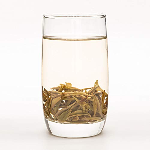 Oriarm 100g / 3.53oz Fuding Silver Needle Té Blanco Chino Loose Leaf - Chinese Silver Tips White Tea - Fuding Baihao Yinzhen 2nd Grade - Naturally Processed