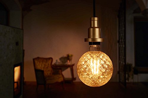 Osram Vintage 1906 LED Bombilla Led Bombilla LED E27 2500k 4.5W - 40W, Blanco
