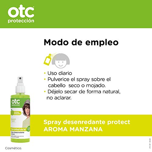 OTC- Protección Spray Desenredante Protect con Aroma a Manzana - 250 ml