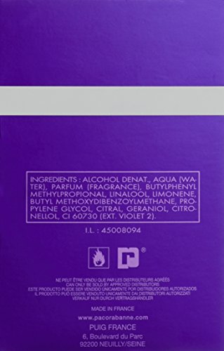 Paco Rabanne Ultraviolet Man - Eau de Toilette Vaporizador, 50 ml