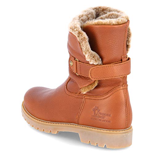 Panama Jack Felia B8 - Botas Antideslizantes de cuero mujer, color marrón(Cuero / Bark), talla 39