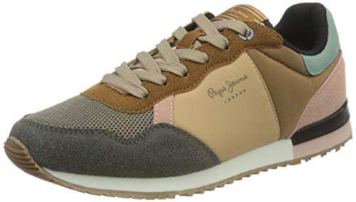 Pepe Jeans London Archie Lady, Zapatillas para Mujer, 849mixing, 38 EU