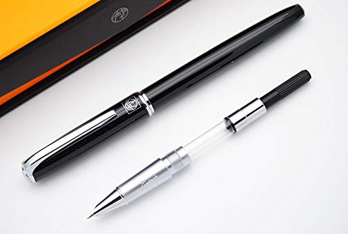 Picasso 916 Malage - Pluma estilográfica (punta extrafina), color negro