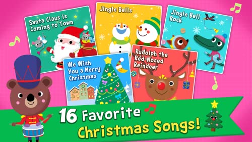 Pinkfong Christmas Fun: ¡Canciones, juegos y marcos de fotos!