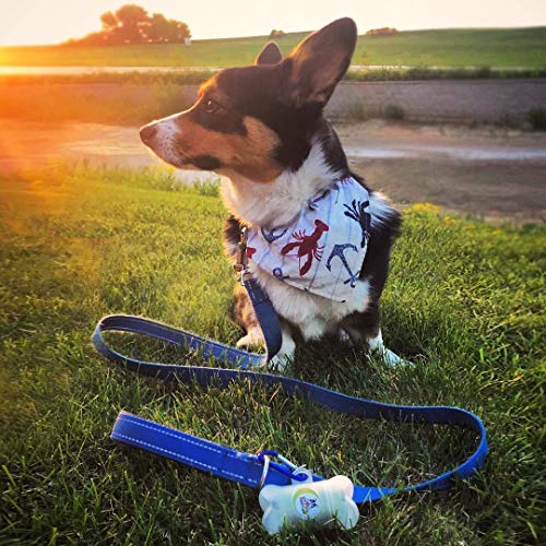 Pogi's Poop Bags - Bolsas para excremento de Perro + 2 dispensador - 50 Rollos no perfumados (750 Bolsas) - Grandes, Biodegradables, Herméticas