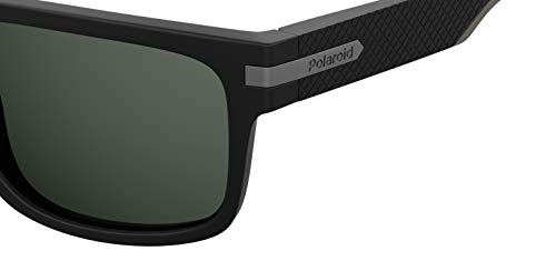 Polaroid PLD 2066/S Gafas de sol, Negro (MTT BLACK), 55 Unisex Adulto