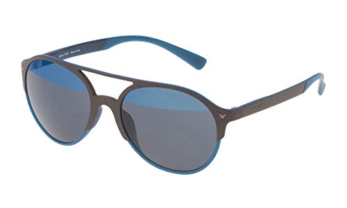 Police SPL163V55MB6H Gafas de sol, Marrón, 55 Unisex