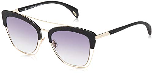 Police SPL618-0300 Gafas, gris - dorado, 54/19/140 para Mujer