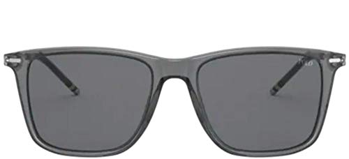 POLO RALPH LAUREN PH 4163 TRANSPARENTE GREY/GREY 54/18/145 Hombre