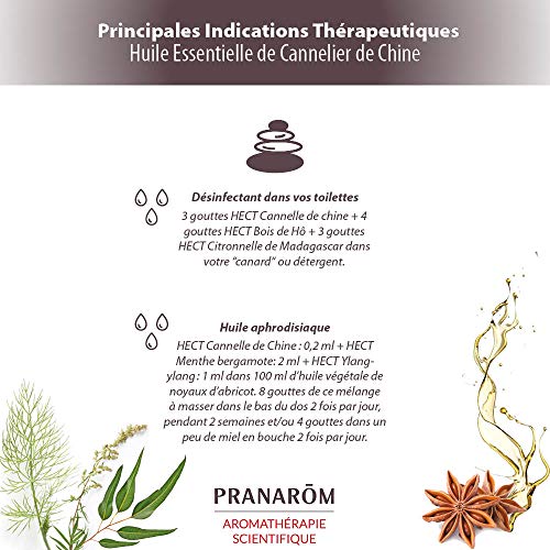 Pranarôm, Canela De China - Rama Con Hojas - 10 ml