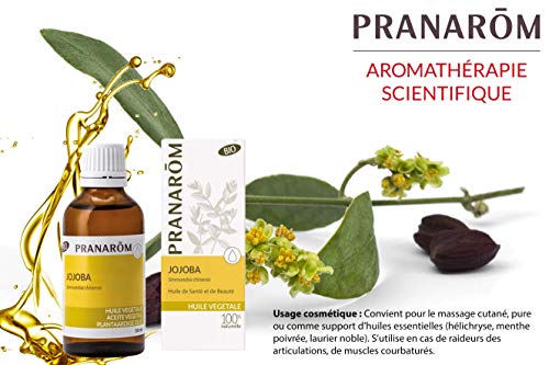 Pranarôm Jojoba, Aceite esencial - 50 ml.
