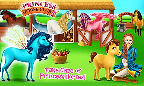 Princess Horse Club 3 - Magic Pony Care, Makeover & Royal Wedding Day