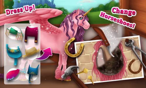 Princess Horse Club 3 - Magic Pony Care, Makeover & Royal Wedding Day